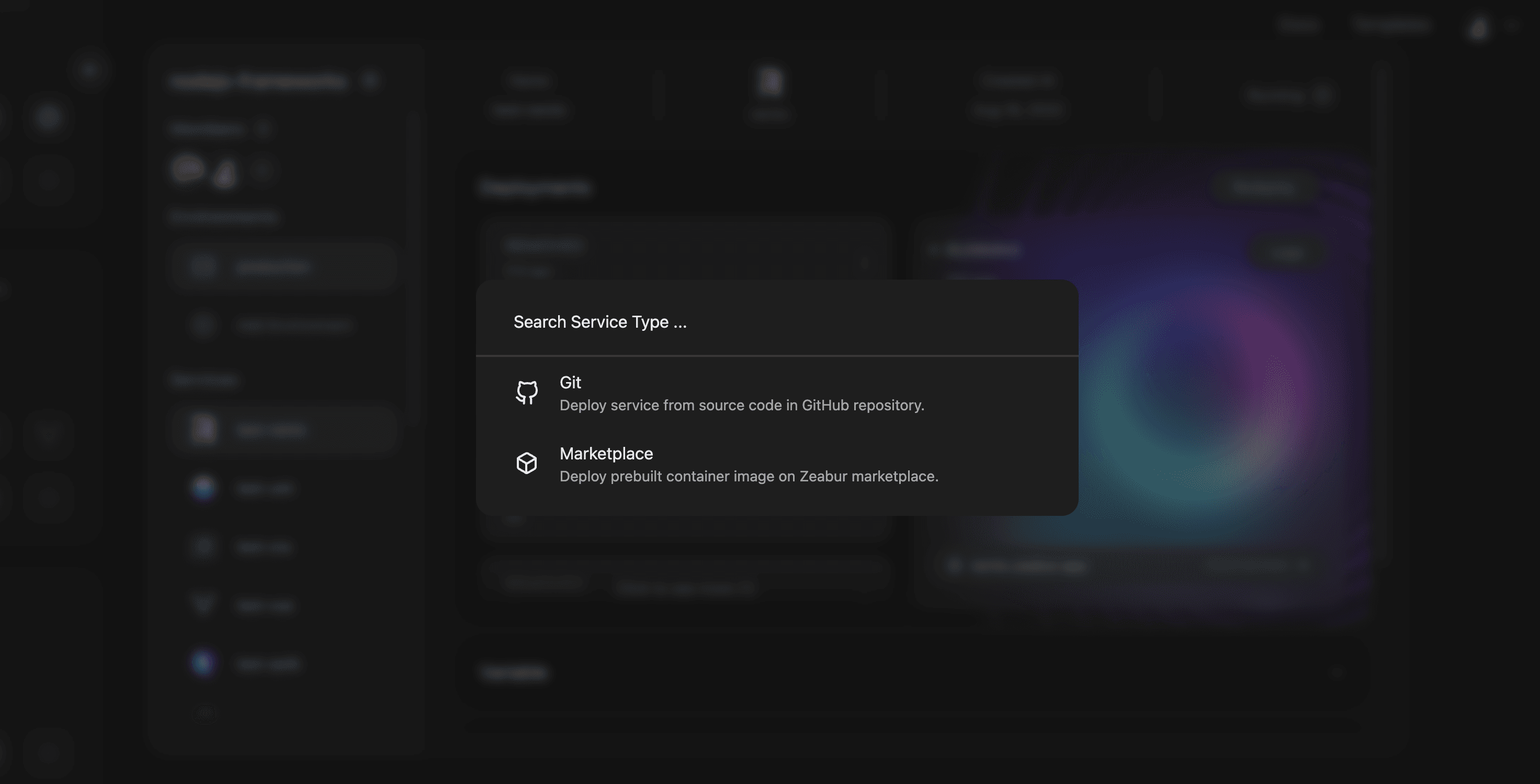 Variable presentation in Template deployment popup