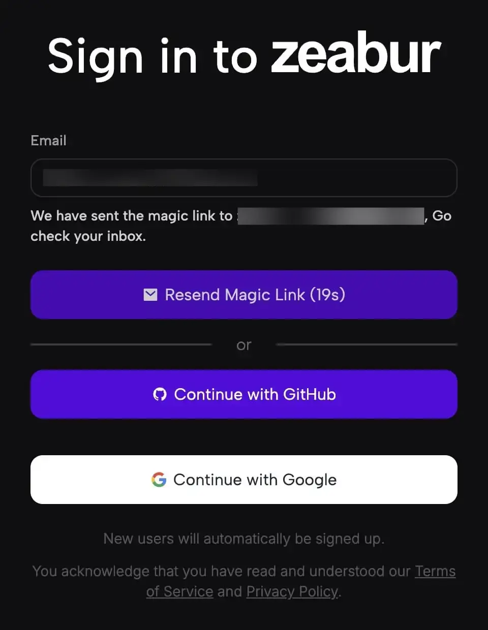Zeabur console showing the View Install Command button on the server page